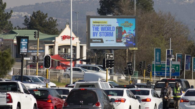 digital billboard in greenstone johannesburg