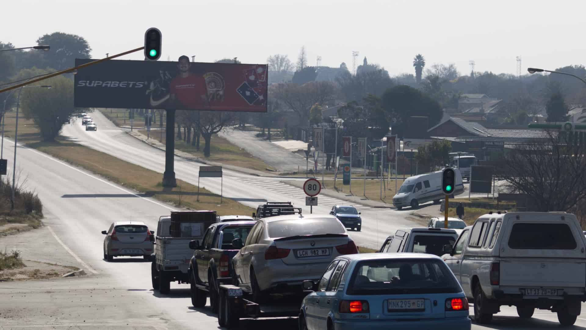static billboard on rondebult road in boksburg