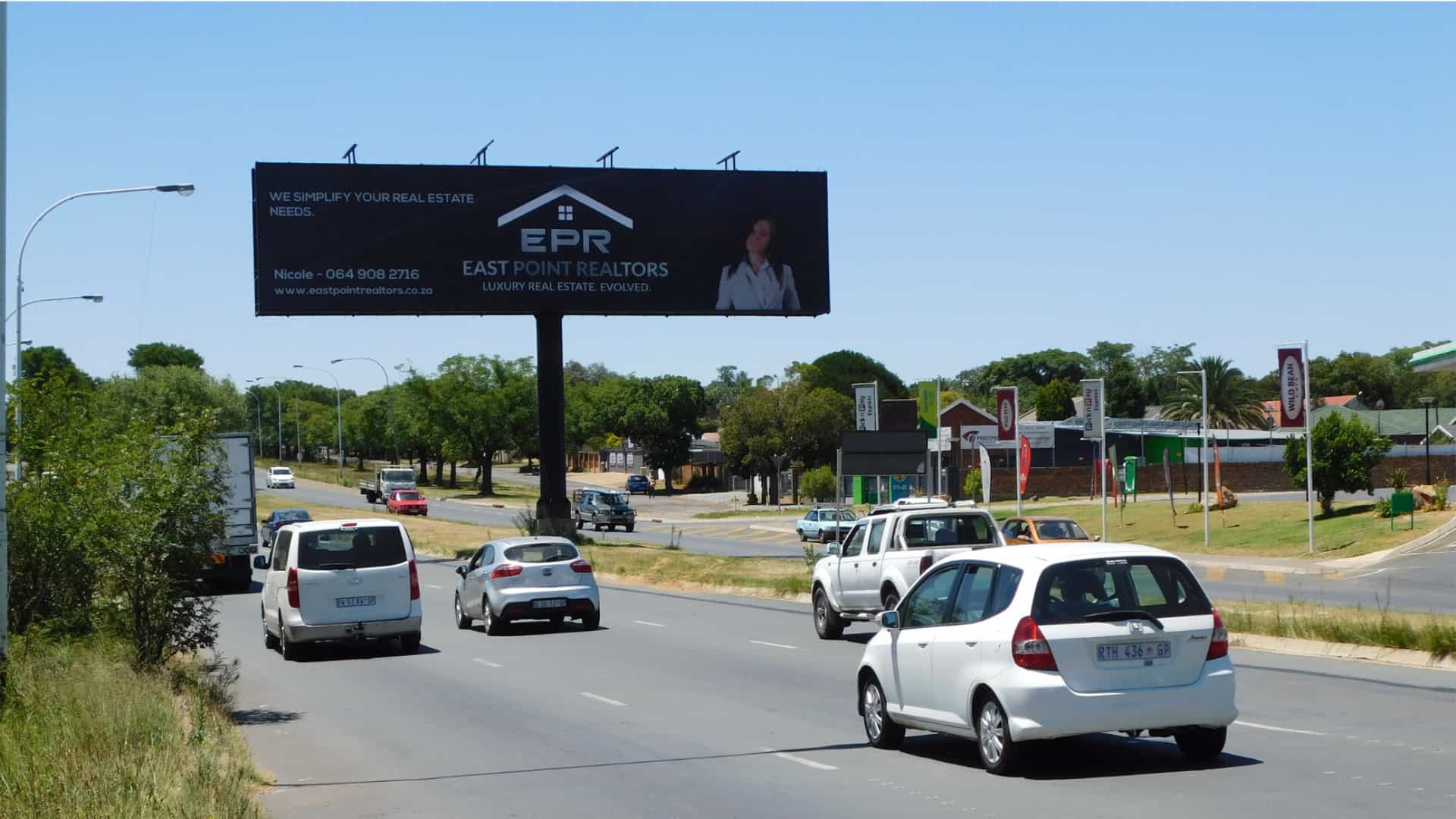 static billboard on rondebult road in boksburg